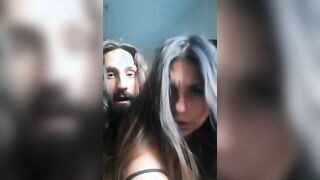 Sextape Coppia Italiana Primo piano viso col cazzo nel culo