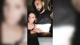 Pompino in macchina Fidanzata porca gola profonda