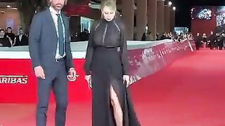 Festa del Cinema di Roma, sfilata hot Anna Falchi
