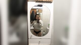 Selfie teen con bel culo