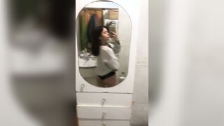 Selfie teen con bel culo