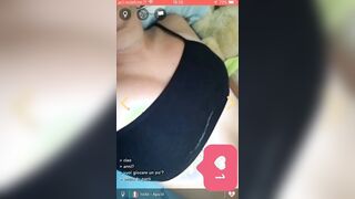 Tetta in live TEEN porcellina