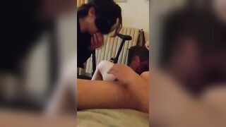 Mia moglie mi fa un pompino