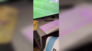 Forza argentina Scopata guardando la partita