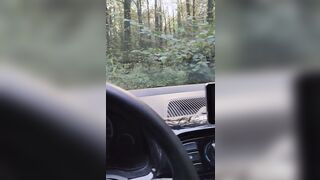 Car sex reale singola 26 anni che si masturba in auto