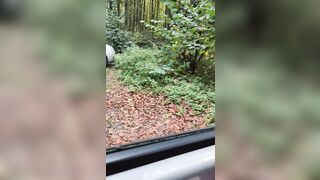 Car sex reale singola 26 anni che si masturba in auto