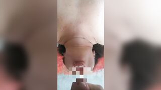 Moglie gola profonda spermata sulla faccia