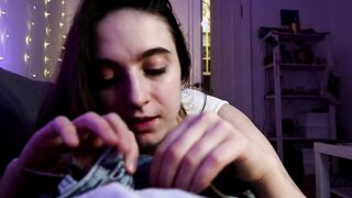 Pompino POV amatoriale fidanzata mora