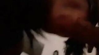 Pomp moglie senza mani con ingoio