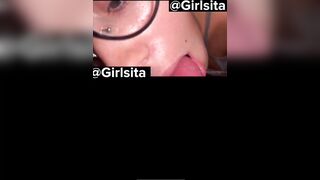 Dora sborrata in bocca