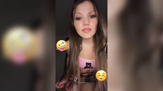 Giovane ragazza italiana fica Bigo