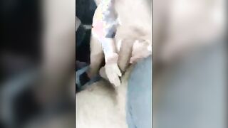 Pompino napoletanana tettona in macchina