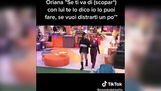 SE TI VA DI SCOPARE CON LUI PUOI FARE E TI RILASSI - Oriana consiglia amica GFVip