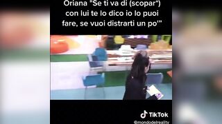 SE TI VA DI SCOPARE CON LUI PUOI FARE E TI RILASSI - Oriana consiglia amica GFVip