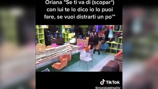 SE TI VA DI SCOPARE CON LUI PUOI FARE E TI RILASSI - Oriana consiglia amica GFVip