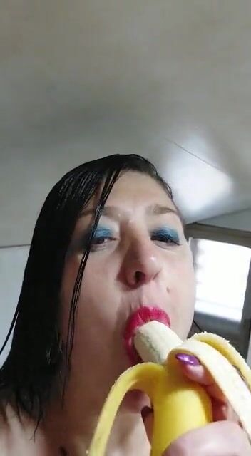 Buongiorno inizio la giornata con una banana