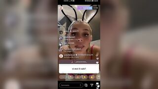 Asia Valente ex grande fratello vip mostra il culo in diretta instagram