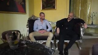 Malena Nazionale in gang bang con Luca Ferrero e Christian Clay  in doppia