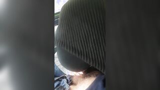 Pompino amatoriale in auto ragazza araba