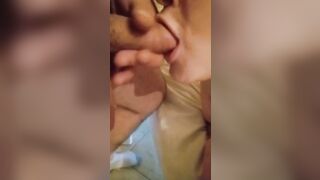 Moglie napoletana sputata in bocca mi sbocchina il cazzo