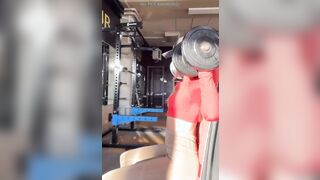 Noemy Furcillo in palestra gran culo