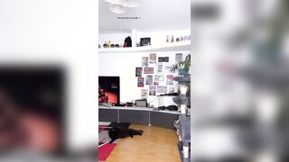 Christina Bertevello lingerie nera