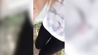 Pompino pov fidanzata all'aperto