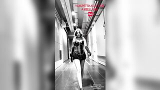 Adriana Volpe super cosce