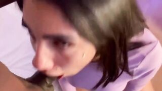 Era tutto il giorno che volevo succhiartelo amore Pompino Teen a fidanzato nero