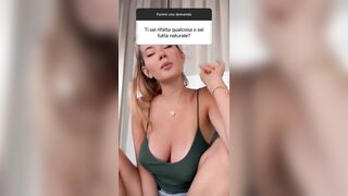 Sono tutta naturale non ho rifatto niente