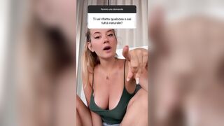 Sono tutta naturale non ho rifatto niente