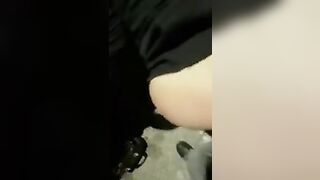 Scopo la mia donna in un parcheggio