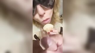 Adoro il biscotto con la sborra