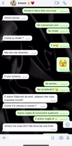 Confesso al mio fidanzato che è cornuto in chat