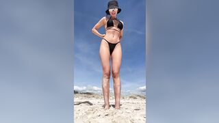 Esibizionista outdoor gran fisico