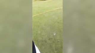 Sega il fidanzato all'aperto al campetto