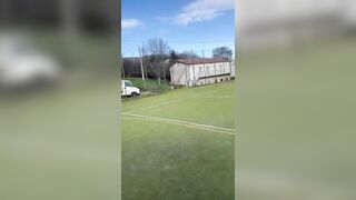 Sega il fidanzato all'aperto al campetto