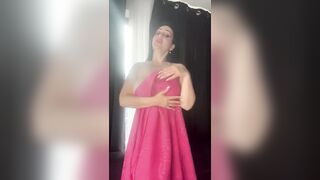 Sono appena uscita dalla doccia