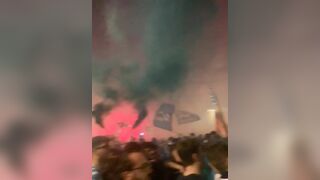 Emy Buono si spoglia per lo scudetto del Napoli