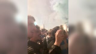 Emy Buono si spoglia per lo scudetto del Napoli