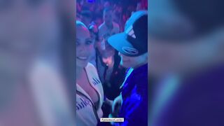 Wanda Nara in discoteca