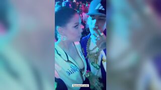 Wanda Nara in discoteca