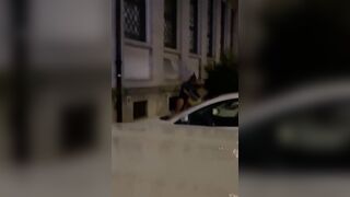 Becca alpino ubriaco scopare all'aperto