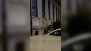 Becca alpino ubriaco scopare all'aperto