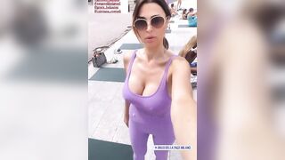 Cecilia Capriotti capezzoli duri