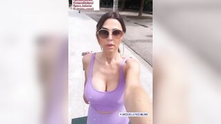 Cecilia Capriotti capezzoli duri