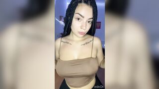 Ricciolina mora tatuata flsh tette