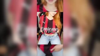 Milanista tifoda tettona