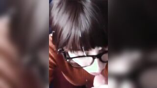 Studentessa diciottenne italiana sborrata in faccia