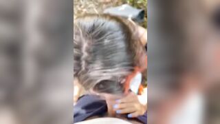 Pompino e scopata all'aperto teen italiana zoccola